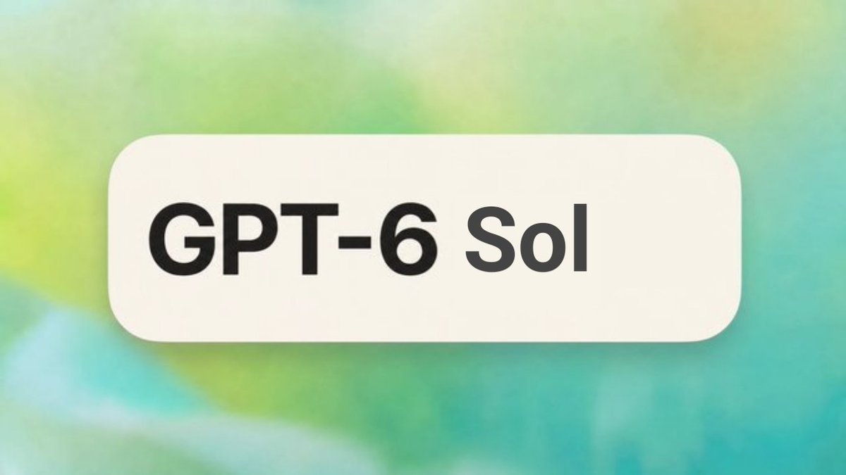 Mr_Salio's tweet photo. 🚨 GPT-6 Sol Drops Tomorrow 

> GPT-6 Sol has an April 30 cutoff, same as Astra
> "Sol 5.6" is reportedly routing some selected users to Sol 6
> Early testers say Sol 6 is heavily RL-trained
> And apparently... it's insanely fast
> Luna could potentially launch alongside Sol
> Astra for the hardest tasks, Sol for everything else

Do you think it Can Beat Astra?