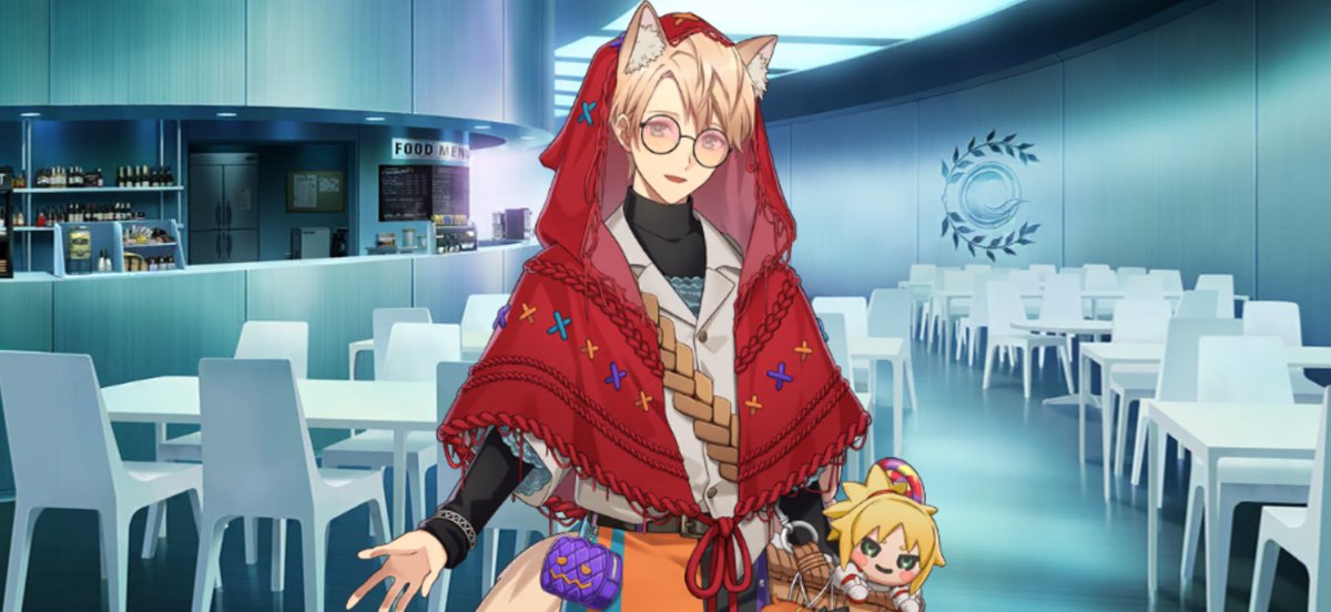 FateGrandOrder's tweet photo. ジキル＆ハイド霊衣は赤ずきんとオオカミさんです！

#FGO https://t.co/A3XgN0R1Y8