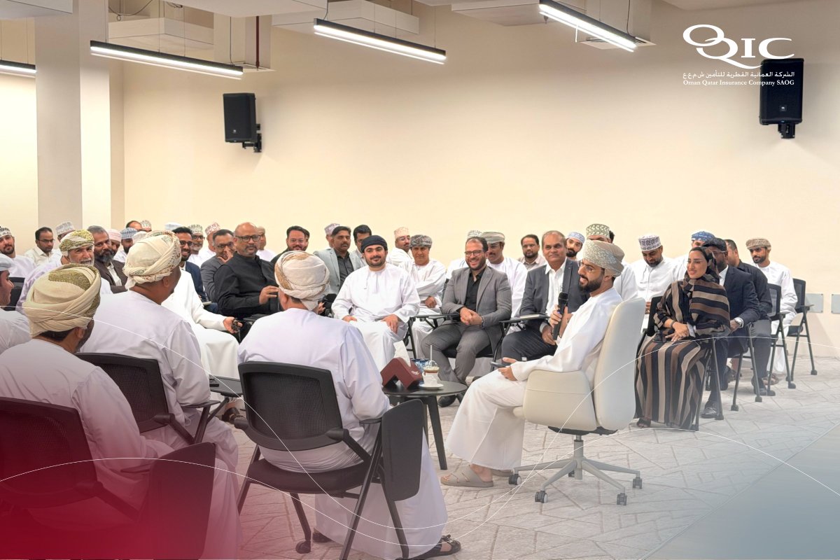 i_InsuredbyOQIC's tweet photo. لقطات من مجلس الرئيس التنفيذي، الذي جمع موظفينا في أجواء تفاعلية عززت التواصل والحوار والتعاون.

Highlights from our "CEO Majlis", bringing our people together in an open and engaging setting that encourages connection, dialogue, and collaboration. https://t.co/0HbZ2uzweA