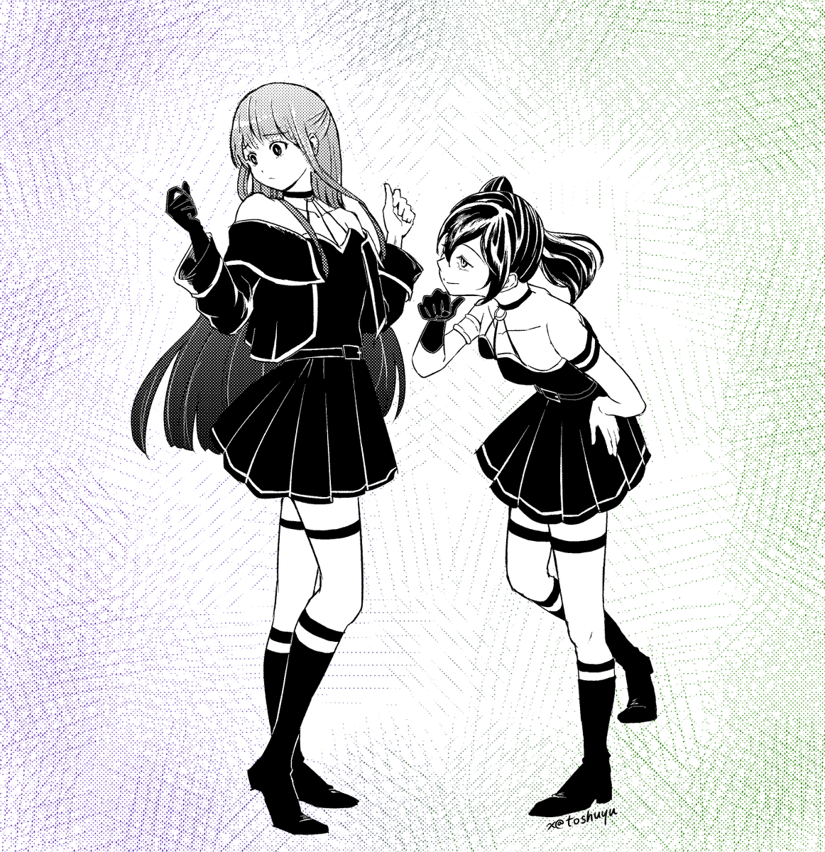 toshuyu's tweet photo. 仲良し？
#フリーレンFA https://t.co/0tutgPiMu0