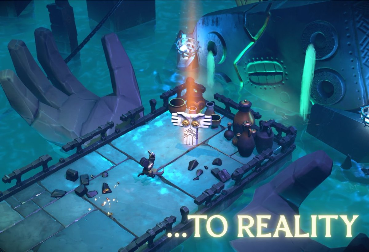 RogueFortuneGM's tweet photo. how it started // how it's going

Our first full biome began as simple floor tile sketches and has since grown into such beautiful sprawling caverns that feel so alive. We're still refining every wee detail, but we can't wait for you to explore what we've built ⚱️💙 https://t.co/1j6P8o7wmB