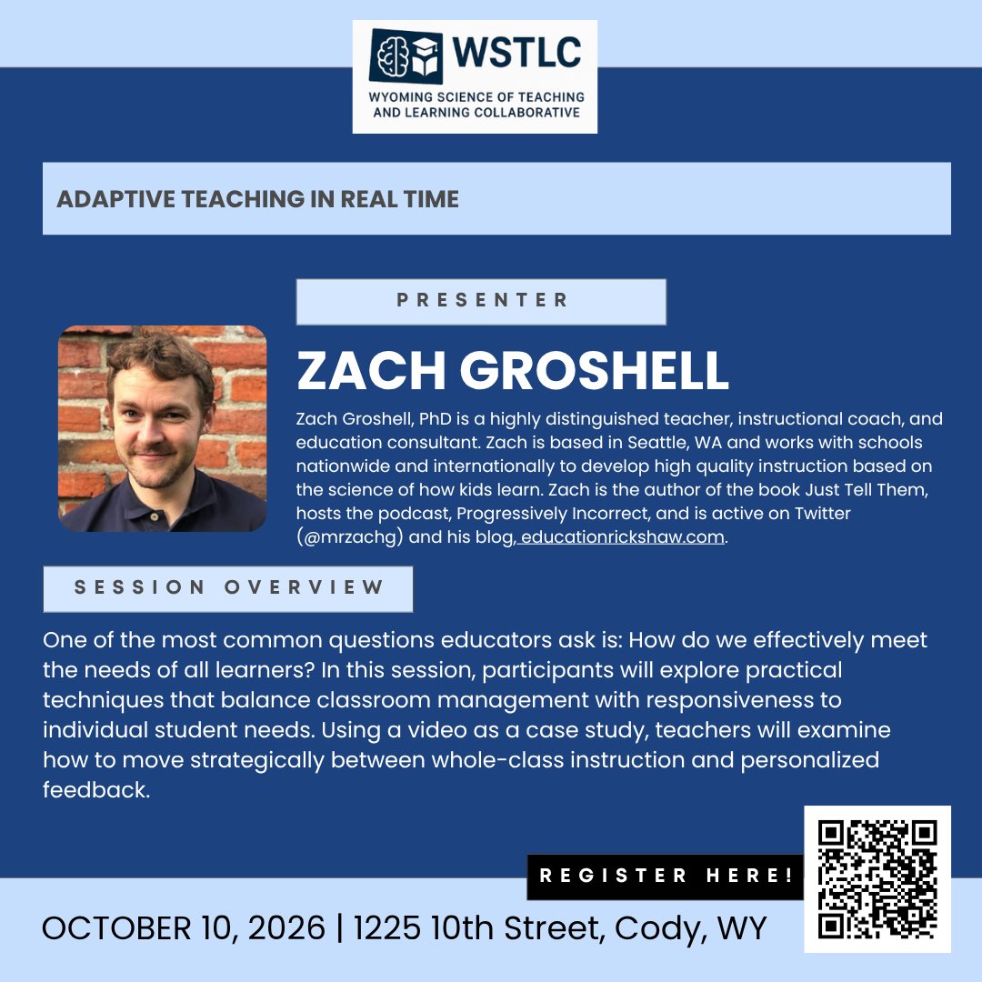 WSTLC2026's tweet photo. Presenter highlight: Zach is also presenting!

@MrZachG @litlabwithfaith @StamStam193 https://t.co/Jk9Q6fLyOY