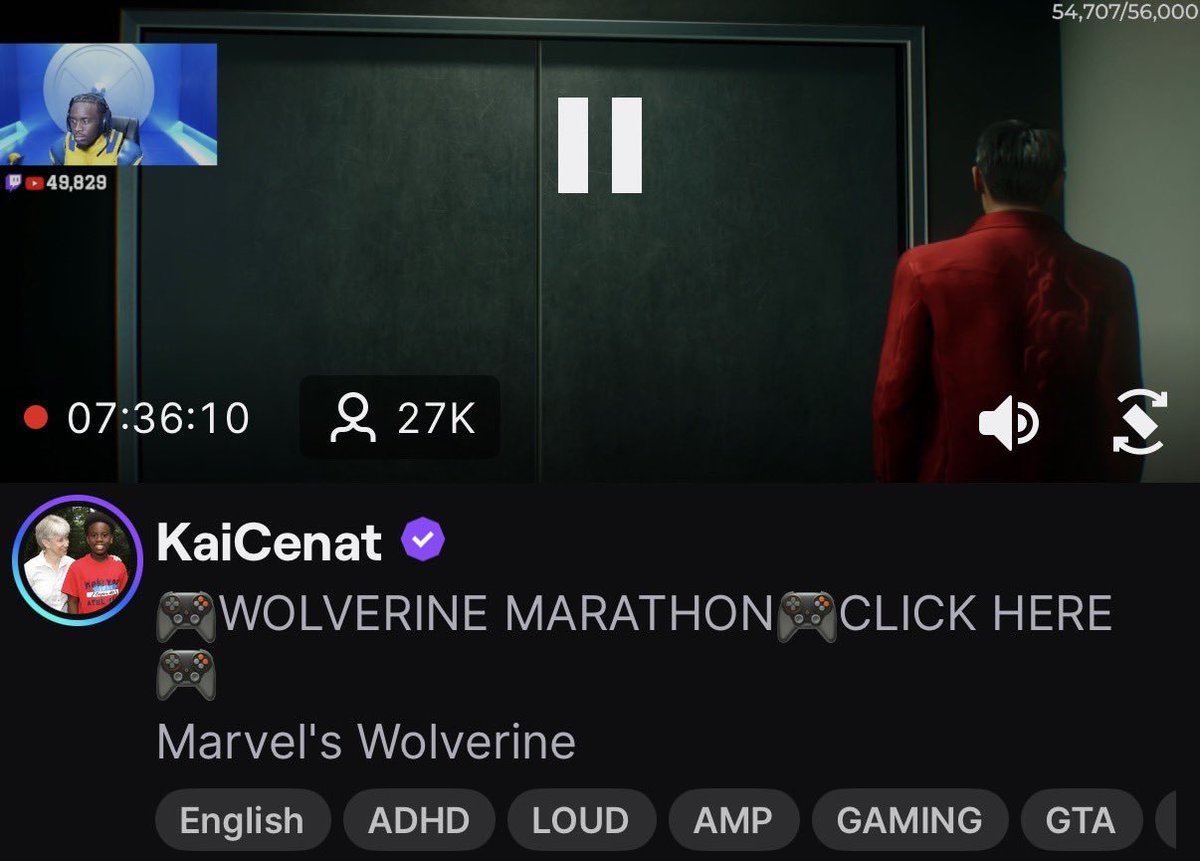 Blaqclips07's tweet photo. Kai Cenat’s views has reduced, people say it's cause he charged way too much for the vivet collection https://t.co/8ndo4TeKC6