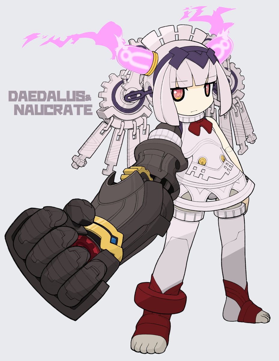 _metaljack's tweet photo. ナウクラテー（ダイダロス）実装おめでとうございます
この日を1年くらい待ってた気がするんだけど最初に描いたナウ子の絵が2024年11月だったから約2年待ってたみたいです https://t.co/8ZLq7NtFyo