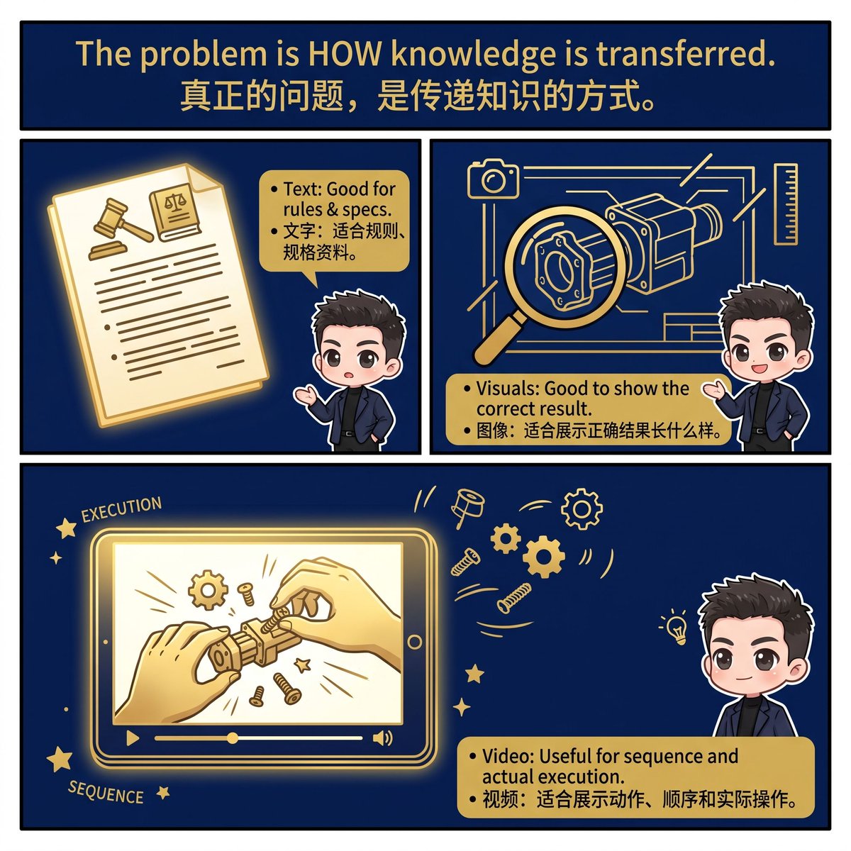 kalvingoh78's tweet photo. SOPs keep getting longer — so why do the same mistakes keep happening?

SOP 越写越长，员工为什么还老犯同样的错？

#BTA #KalvinGoh #SOP #VideoSOP #KnowledgeTransfer #人才管理 #知识传承 #员工培训 #流程管理 https://t.co/fhQGqBynYG