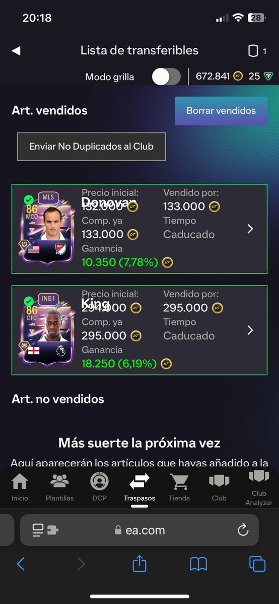 EliteMarketM's tweet photo. Los primeros días de FC 27 son ORO. 🤑🔥

Mercado loco, precios volando y oportunidades por todas partes. 📈

Nosotros estaremos ahí desde el minuto 1. 👀

¿Te lo vas a perder? 🚀 https://t.co/P4w7bUJ9ii