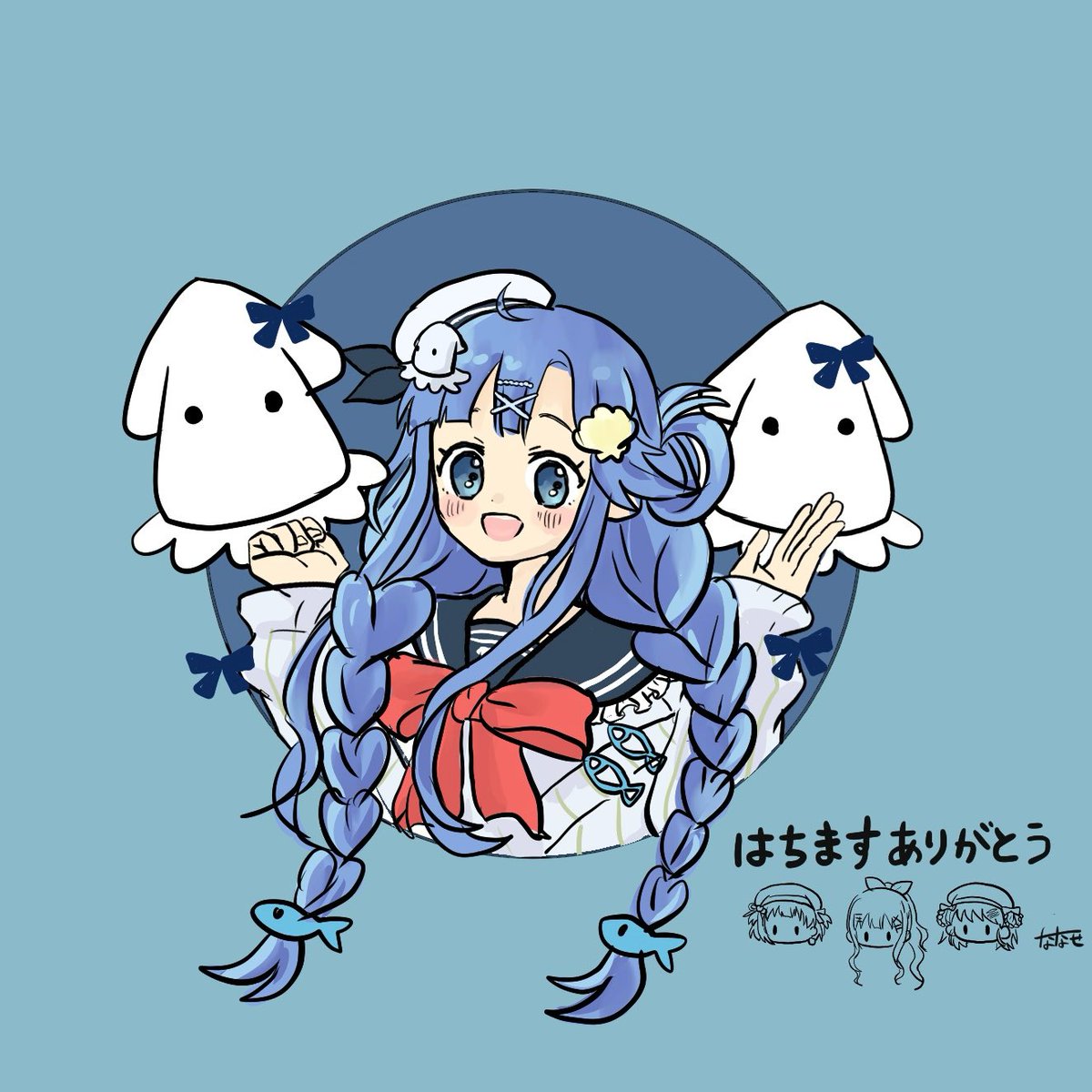 chocoperorin's tweet photo. はちますseason２おめでとうございます🐟 https://t.co/8GAF6bEQnR