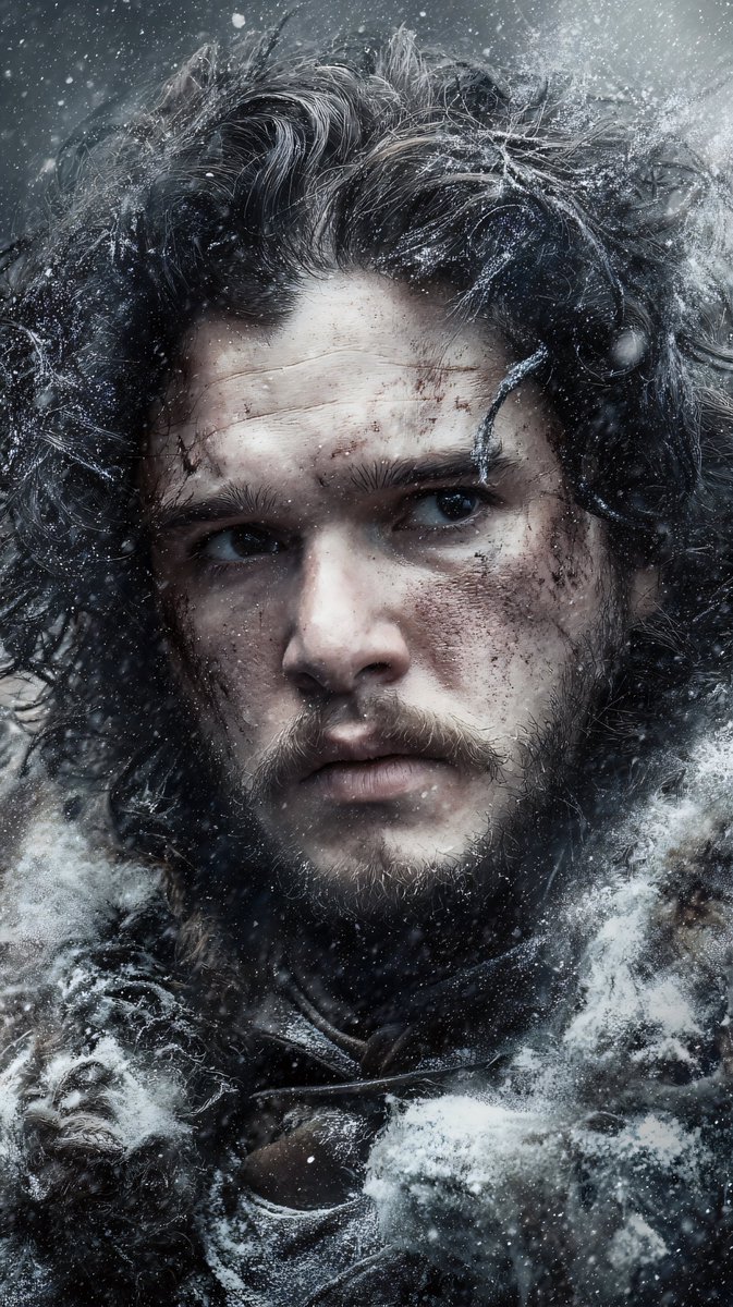 Classisco123's tweet photo. John Snow | HD Wallpaper 🐺 https://t.co/kiobwPtp2Z