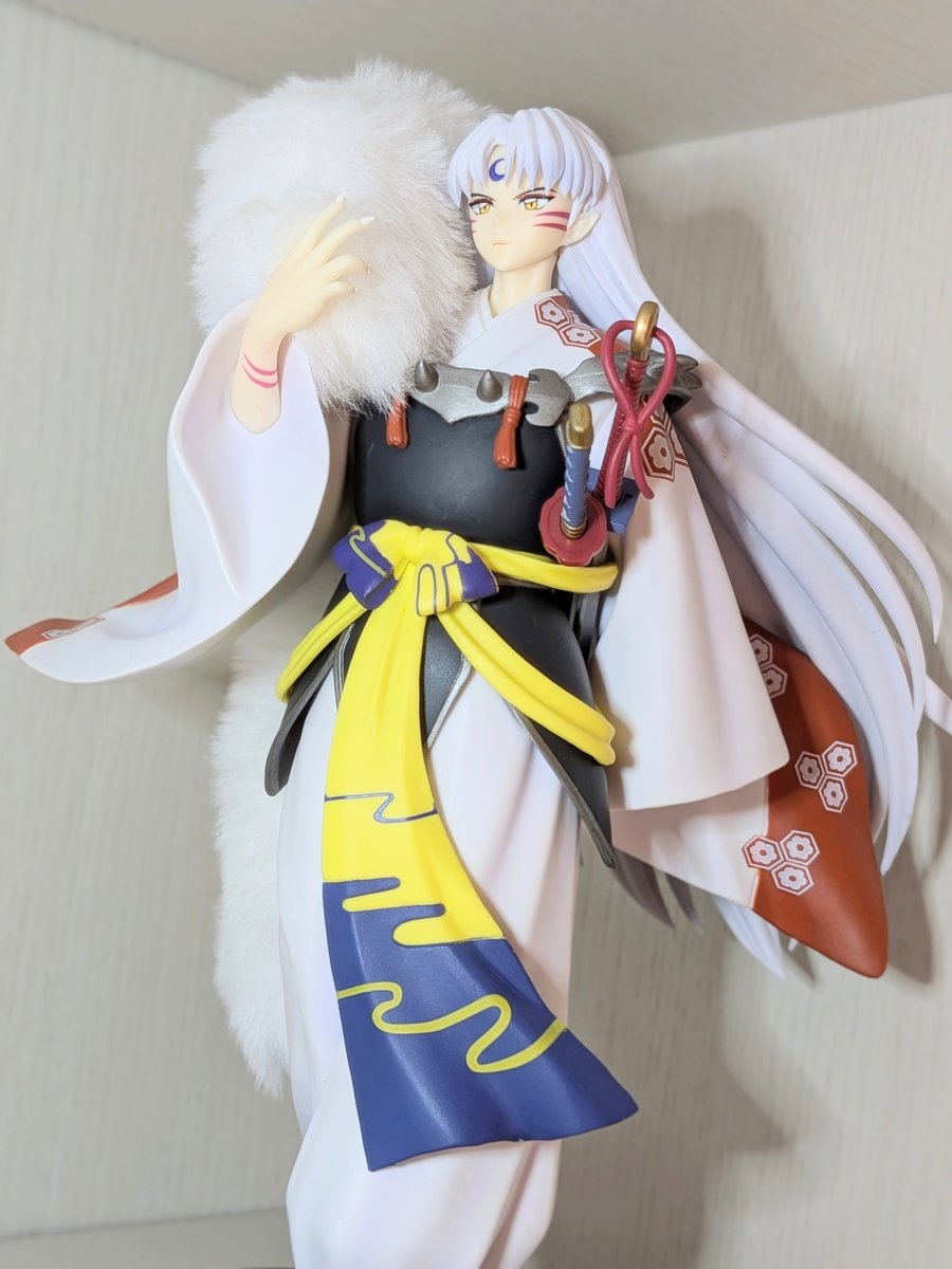takapp0903's tweet photo. 犬夜叉もいいけど殺生丸もかっこいい...

このフィギュアのもふもふが最高すぎる

#殺生丸 #inuyasha #犬夜叉 https://t.co/CoekR7LDop