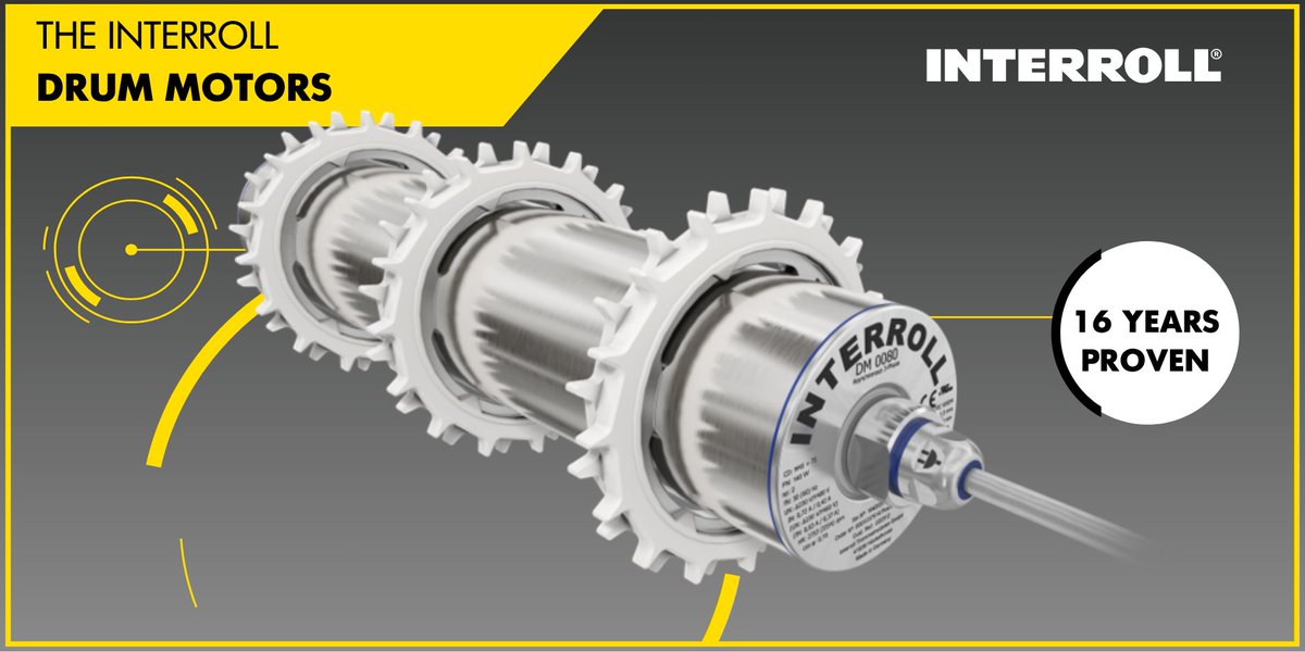 InterrollGroup's tweet photo. Oil-free drum motors are trending today, but Interroll pioneered the technology back in 2010. ⚙️

16+ years. Thousands of installations. Zero compromise on hygiene.

When uptime and food safety matter, trust the original blueprint: https://t.co/xa3t5mwVPM
#FoodSafety https://t.co/ny73t0WfrC