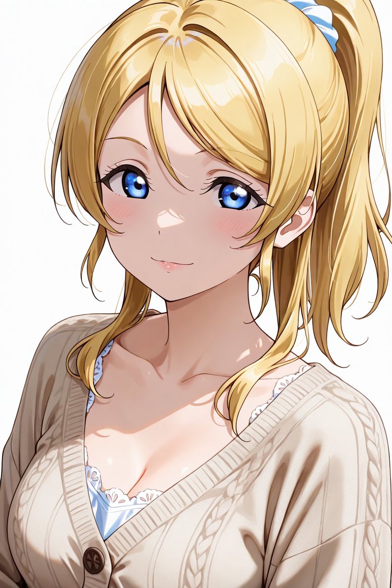 inorinkuroe's tweet photo. 絢瀬絵里
#ラブライブ 

カーディガン
ウエイトレス？
水着
バニー

どの衣装がよかったかこっそり教えてください
次のメンバーを生成する時に参考にしますｗ https://t.co/AT36djUDJY