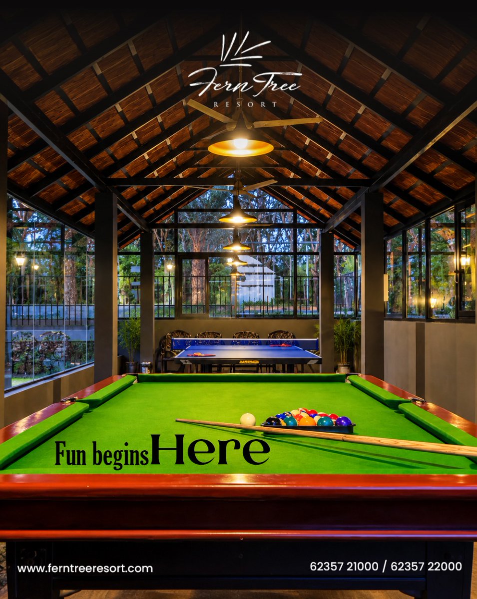 ferntreewayanad's tweet photo. 🎱 Where every stay comes with a little extra fun!

Looking for Premium resorts in Wayanad? Enjoy a memorable getaway surrounded by nature, with spaces designed for every mood and moment.

#ferntreeresort #premiumresortinwayanad #wayanadresorts #wayanadstay #keralatravel https://t.co/nUyreE1DQ9