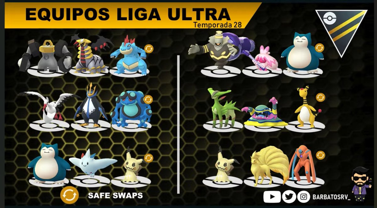 gamer_tenebroso's tweet photo. Mejores equipos Liga Ultra edición mega temporada 28 Barbatos https://t.co/Bewh204haH