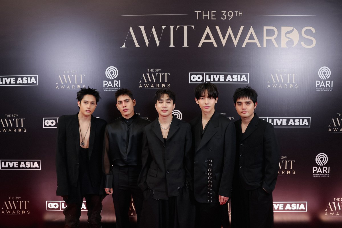 SB19Official's tweet photo. We're taking home more than just memories from the 39th Awit Awards. 🏆

Thank you to @AwitAwards for celebrating the music we've poured our hearts into, and to everyone who continues to listen and support what we do. Grateful to share this moment with all of you!

#SB19 #39thAwitAwards