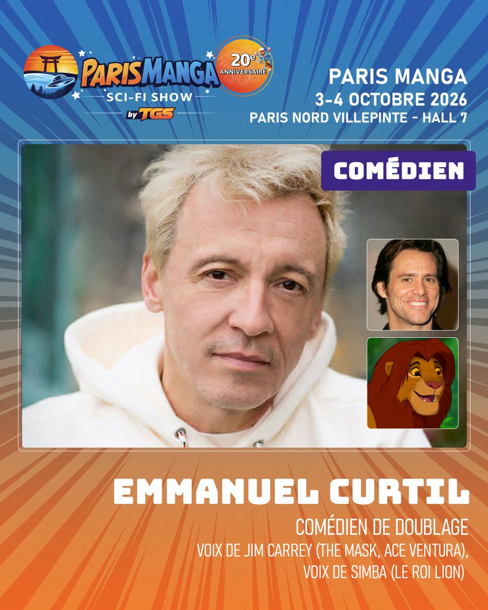 ParisManga's tweet photo. LES COMÉDIENS DE DOUBLAGE À #PARISMANGA – PARTIE 1 !

Retrouvez Aurélien Ringelheim, Emmanuel Curtil, David Krüger, Sylvain Caruso, Alexandre Gillet et Lilly Caruso à Paris Manga !

Dédicaces, rencontres et photos vous attendent les 3 &amp; 4 octobre ! https://t.co/AkQemGfoLd