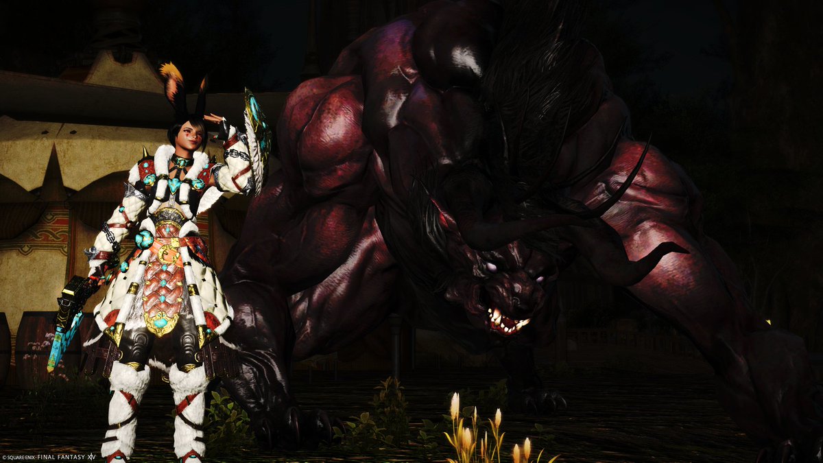 someTHINGp_M's tweet photo. ベヒーモスゲット
やっぱFFといえばバハムートとこいつよね
#FF14 #ヴィエラ https://t.co/1KdAH35B9q