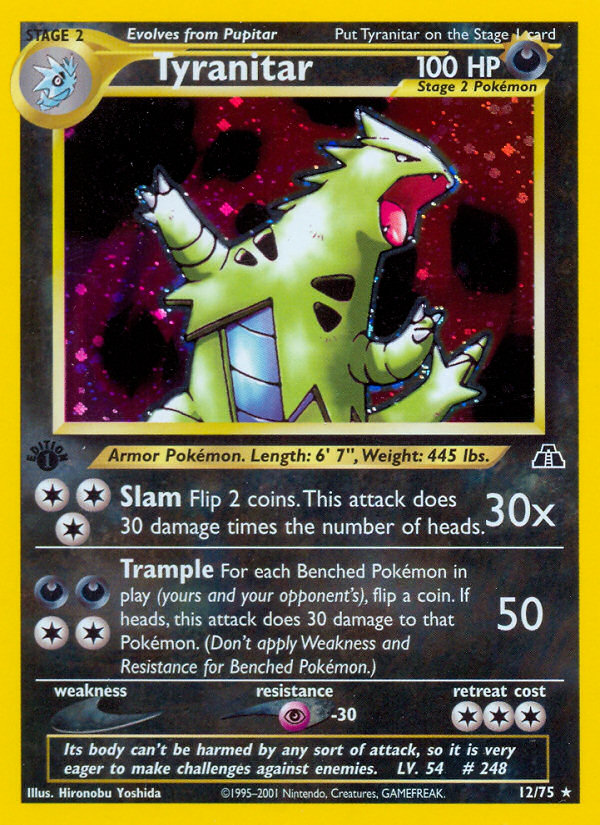thelou7789's tweet photo. Neo era holos are still quietly outrunning the modern chase 🔥
𝗙𝗲𝗮𝘁𝘂𝗿𝗲𝗱 𝗣𝗦𝗔 𝟭𝟬 𝗰𝗵𝗮𝘀𝗲 𝗰𝗮𝗿𝗱𝘀:
✦ Tyranitar (2001 Neo Discovery #12, 1st Edition Holo): PSA 10 value about $4,000. Released June 1, 2001.
✦ Ho·Oh (2001 Neo Revelation #7, 1st Edition Holo): PSA 10 value about $2,580. Released September 21, 2001.
𝗠𝗼𝗿𝗲 𝗵𝗶𝗴𝗵 𝘃𝗮𝗹𝘂𝗲 𝗣𝗦𝗔 𝟭𝟬 𝗰𝗮𝗿𝗱𝘀:
✦ Charizard (2016 XY Evolutions #11, Holo): PSA 10 value about $8,580.
✦ Venusaur (1999 Base Set #15, Holo): PSA 10 value about $3,260.
✦ Alakazam (1999 Base Set #1, Holo): PSA 10 value about $2,550.
✦ Mewtwo & Mew GX (2019 Unified Minds #242, rainbow rare secret): PSA 10 value about $1,860.
✦ Charizard GX (2019 Hidden Fates Shiny Vault #SV49, Full Art Shiny): PSA 10 value about $1,410.
✦ Charizard V (2022 Brilliant Stars #154, alt art): PSA 10 value about $780.
✦ Gardevoir ex (2023 Scarlet & Violet #245, Special Illustration Rare): PSA 10 value about $230.
✦ Iono (2023 Paldea Evolved #269, Special Illustration Rare): PSA 10 value about $160.
#pokemon
#pokemonTCG
#poketruth
