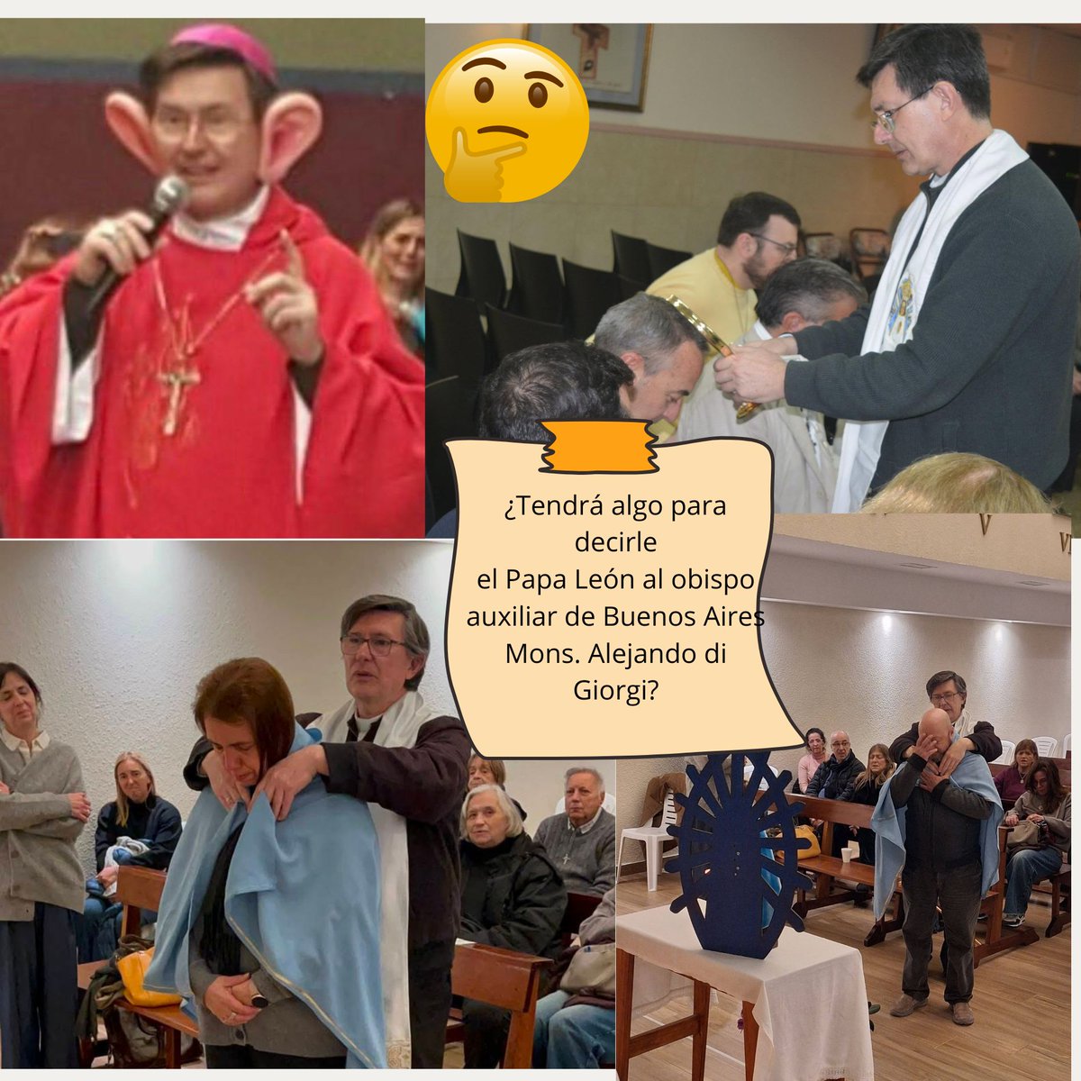 CaminaWanderer's tweet photo. Mons. Alejandro di Giorgi, entre la impiedad y la desobediencia (y la vergüenza ajena) https://t.co/ZSqsK4Wik3 https://t.co/ZdK7xDE7uw