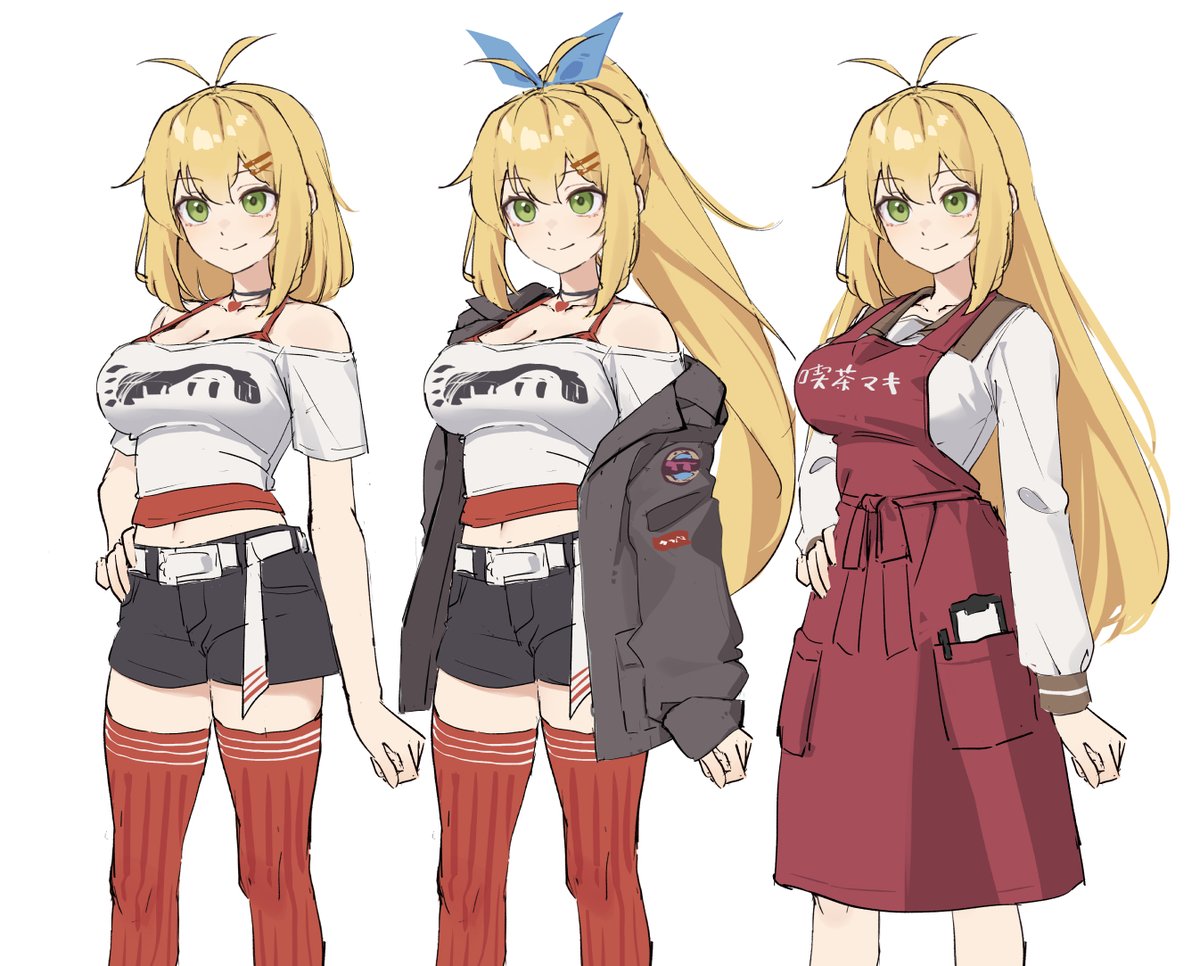 campagne_9's tweet photo. マキ立ち絵ラフ2 https://t.co/MldWVtCe5q