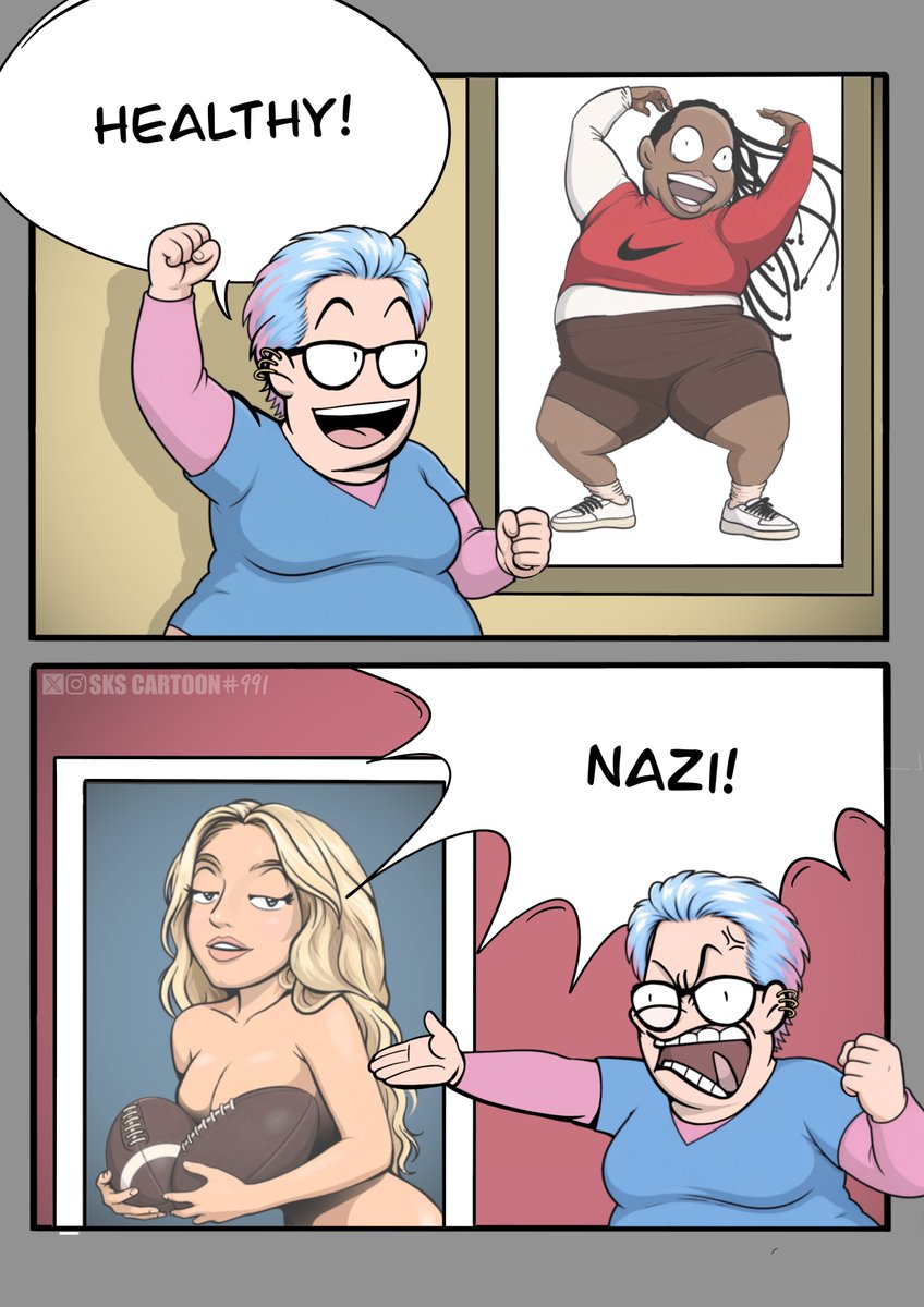 skscartoon's tweet photo. If Lindsay Clancy looked like Sydney Sweeney, those female jurors would have convicted her within five minutes. And we all know why. https://t.co/gCvWnuX1g6