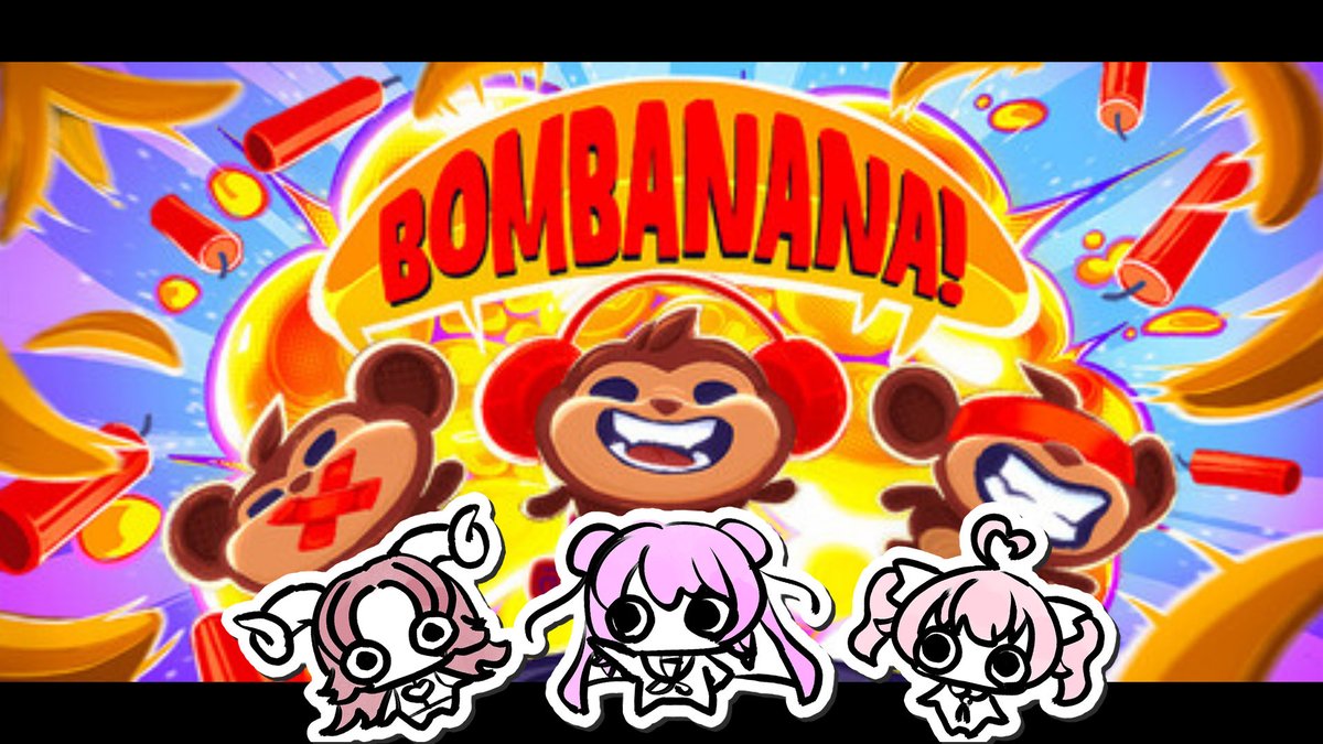 Anno_Zenshoji's tweet photo. 🍬このあと22:00〜🔫

たのしみにしてたゲームをぽぴきすでやる❣️❣️❣️

たいきじょ👇

https://t.co/jZGLhlvFSx

【ぽぴきすコラボ】きゅ〜とな3猿が大暴れ💣💥💥💥 - BOMBANANA!【アノ・全照寺🍬🔫】 https://t.co/7MEuHdwhki @YouTubeより

#BOMBANANA #VTuber https://t.co/IHpVoliTqd