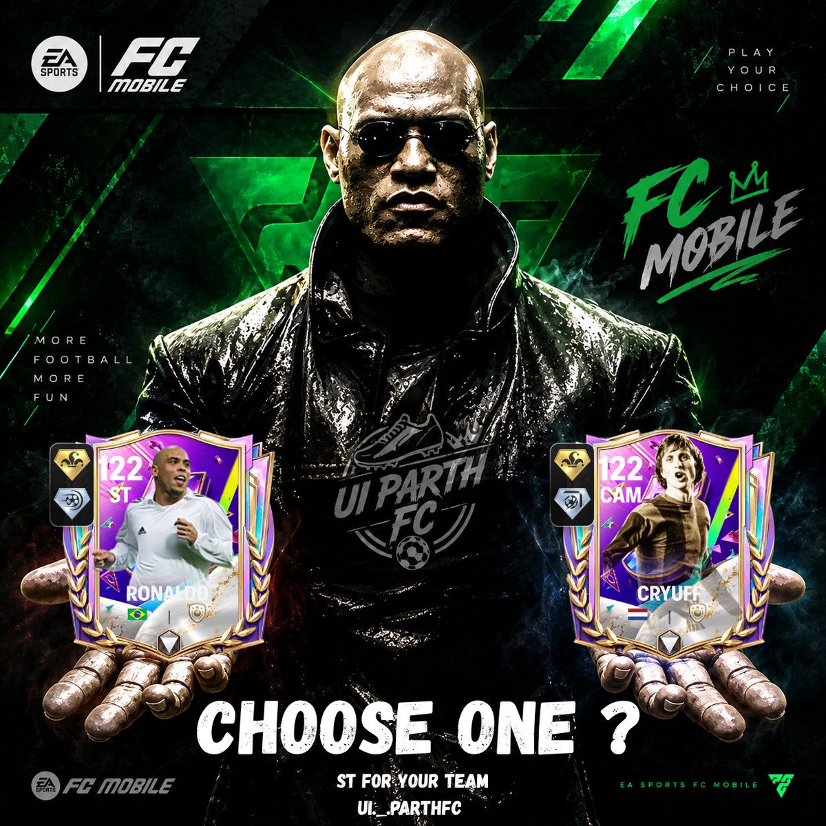 ui_parth's tweet photo. ⚡ TWO STs. ONE CHOICE. ⚡

Who will you choose as your main ST? 🐐🔥

Comment down your pick 👇
       R9 🆚 CRUYFF

#FCMobile #FixFcMobile https://t.co/7BzHPJ62dc