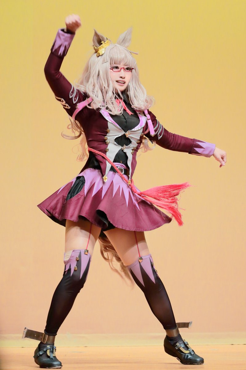 akai44kingyo's tweet photo. Cosplay ++ コスプレ
ビワハヤヒデ  Biwa Hayahide
ウマ娘  Umamusume

photo 梅酒みりんさん @PokersonT

踊ってる最中の写真をいただきました💃
躍動感・・！！

#ウマあり #バナナと絆 https://t.co/dzqf4hIrGM