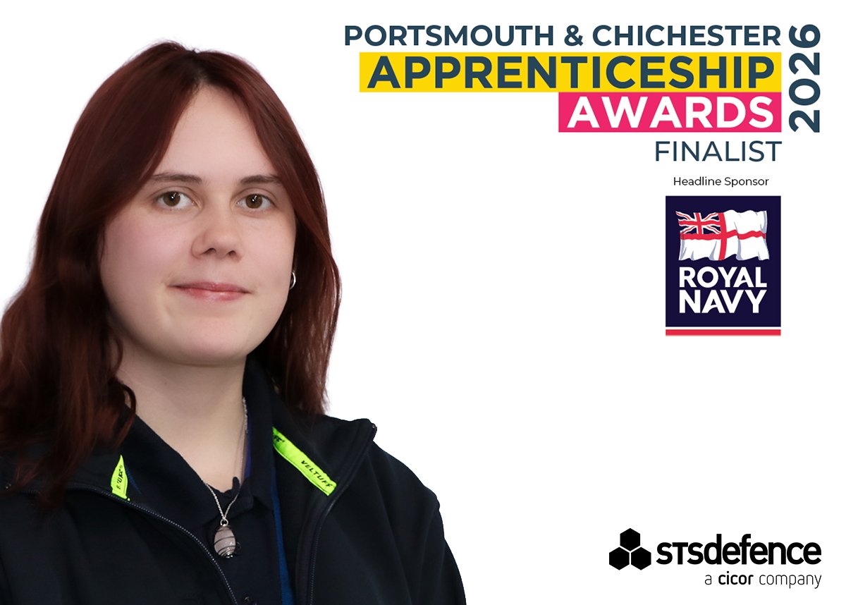 STSDefence's tweet photo. #AwardAlert We're delighted to announce that our 3rd yr apprentice, Alisha, has been shortlisted for the Engineering/Manufacturing Apprentice category in the @NationalWorld Portsmouth &amp; Chichester Apprenticeship Awards 2026
@SHCollegeGroup
https://t.co/Rod4uTOUAc
#PCapprentice26 https://t.co/tZTjcF4ly2