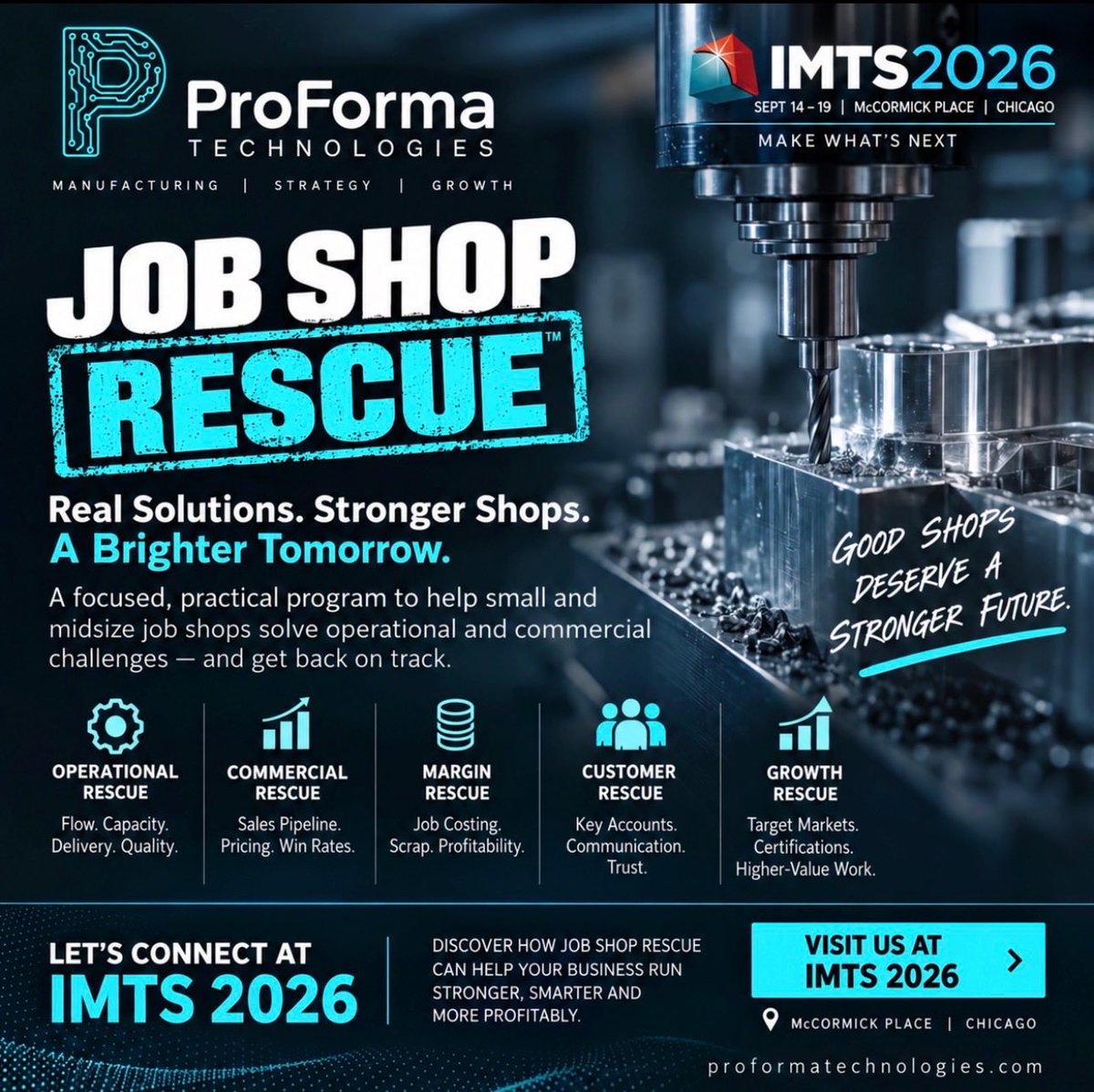 ProFormaTech's tweet photo. #IMTS2026 https://t.co/YoDL6ABFMf