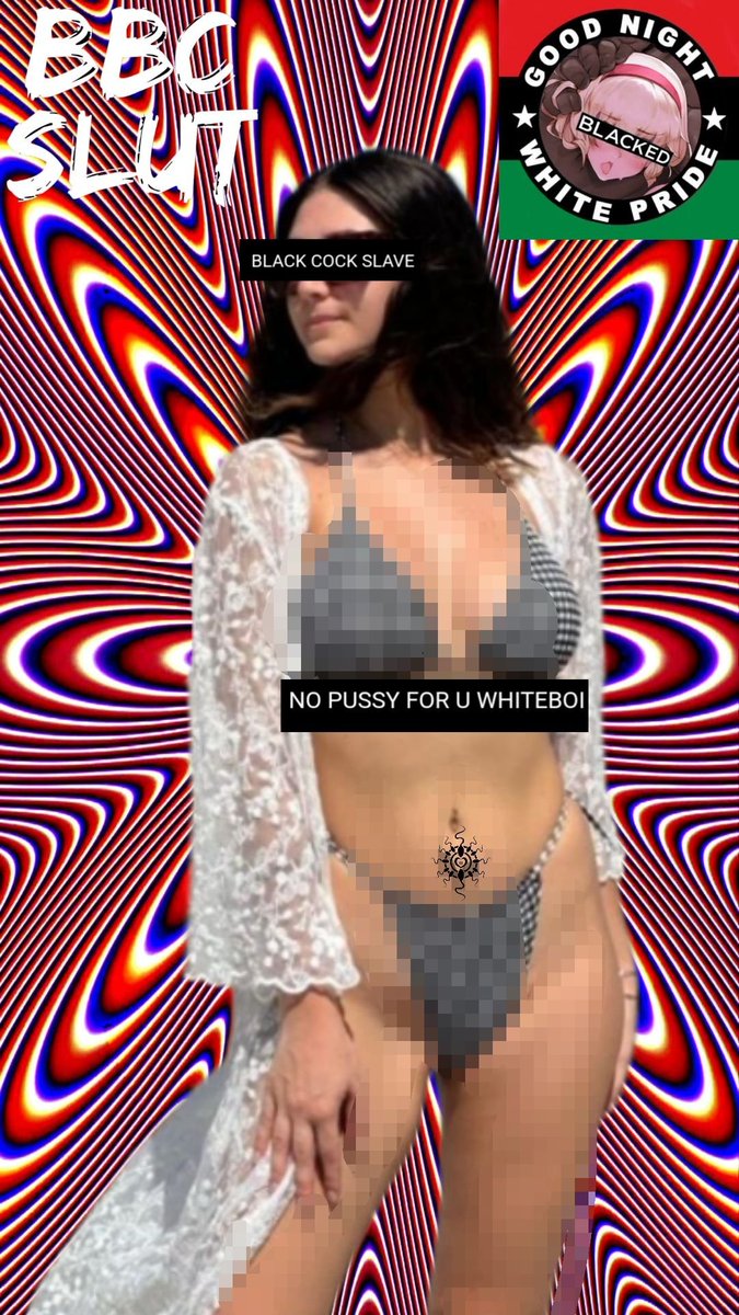 BBCEDITS4DAYS's tweet photo. Another submission down, he is absolutely right though by saying she's built for it. Can't wait to see all the whiteboard get off to the pixels #blacked #bnwo #cuck #bbc #nsfw https://t.co/910WF8DMRQ