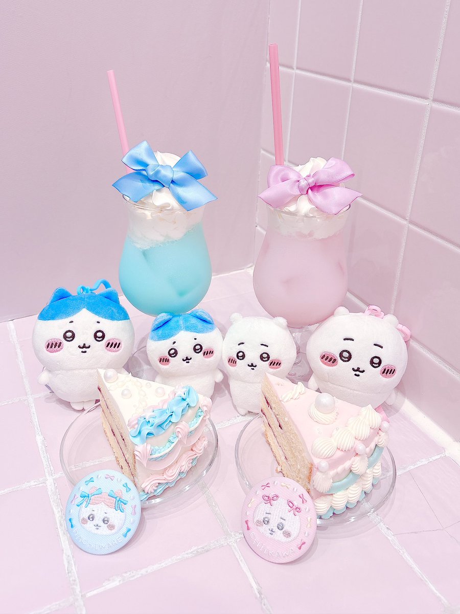 chano_chan97's tweet photo. 🩵 × 🩷

ちいハチで推し活カフェ໒꒱· ﾟ  

 #ちいかわ

@yolumlovesyou https://t.co/mGjfIrXehG
