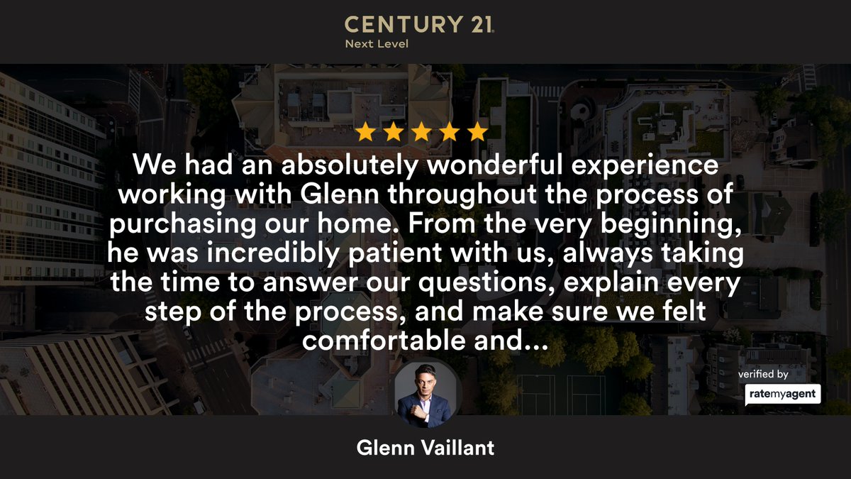 YourGlenn's tweet photo. My latest RateMyAgent review in St. Cloud.
SL 3631041 SL3631041
https://t.co/QAZ8AkSyAA https://t.co/JvyzYkJtNG to explore my latest listings and client testimonials.

...
#ratemyagent #realestate CENTURY__NEXT_LEVEL_REALTY_and_INVESTMENT_PROPERTY https://t.co/w8ZU3t8Sf9