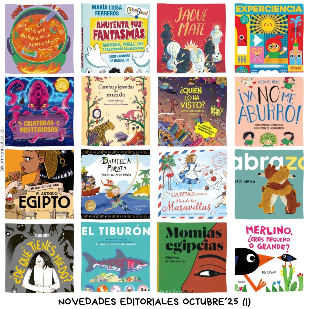 BarbaraFara3's tweet photo. 📚 NEW RELEASES: FIRST HALF OF OCTOBER 2025 📚

We’ve reached mid-month, which means it’s time for a new-release post! Here are 64 recently published books—just a selection. There are titles for children, plenty of print books, ebooks, audiobooks, https://t.co/4m9Uxi12Ft