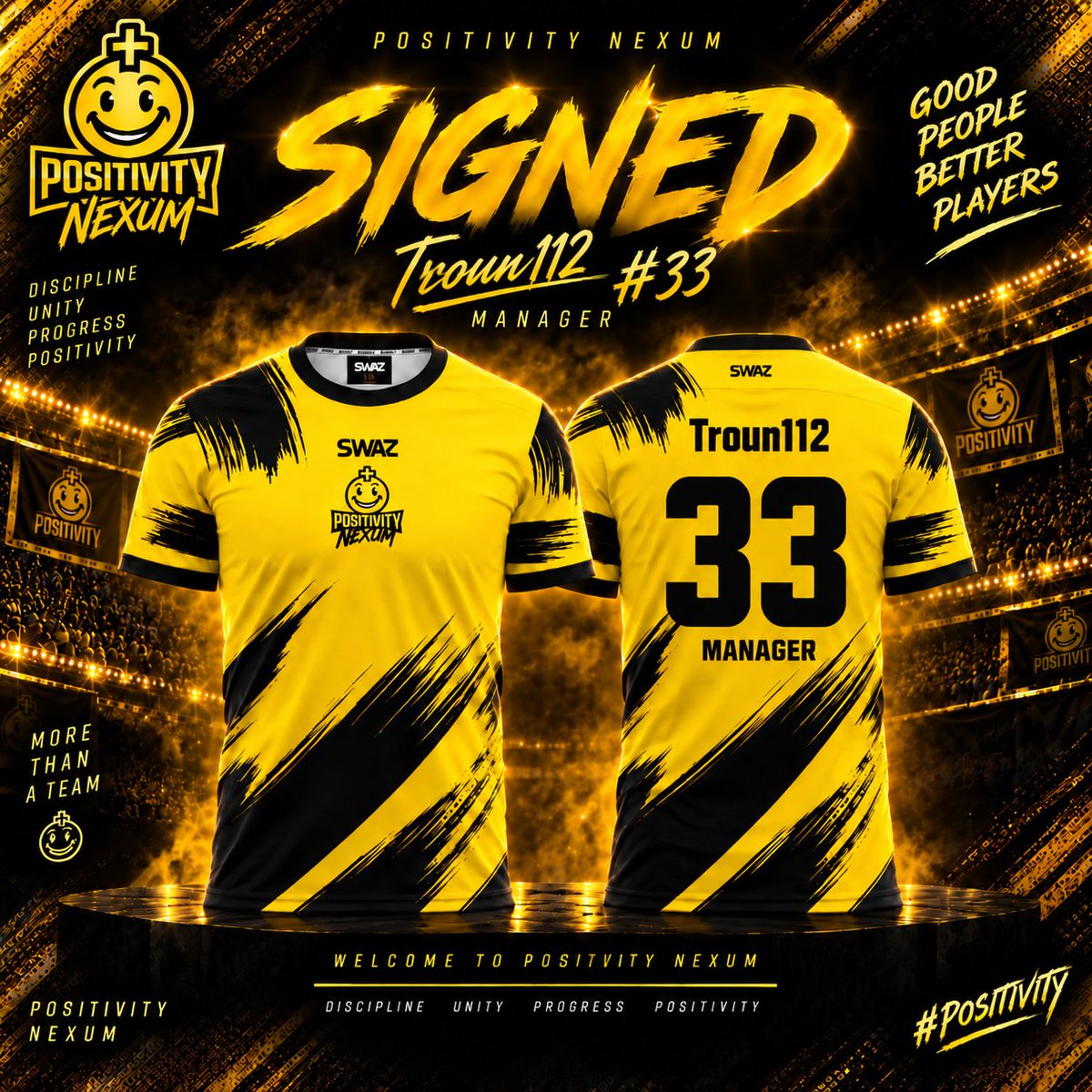 PositivityNexum's tweet photo. 📢Positivity Nexum

Welcome to Positivity Nexum (partnered with Positivity)

During S1, we will be competing in Elite A and UK Championship, a great starting point for the club to truly develop and establish ourselves within the scene of Pro Clubs. 

@PositivityVPG 
@OfficialVPG https://t.co/qmCkQeq9hT