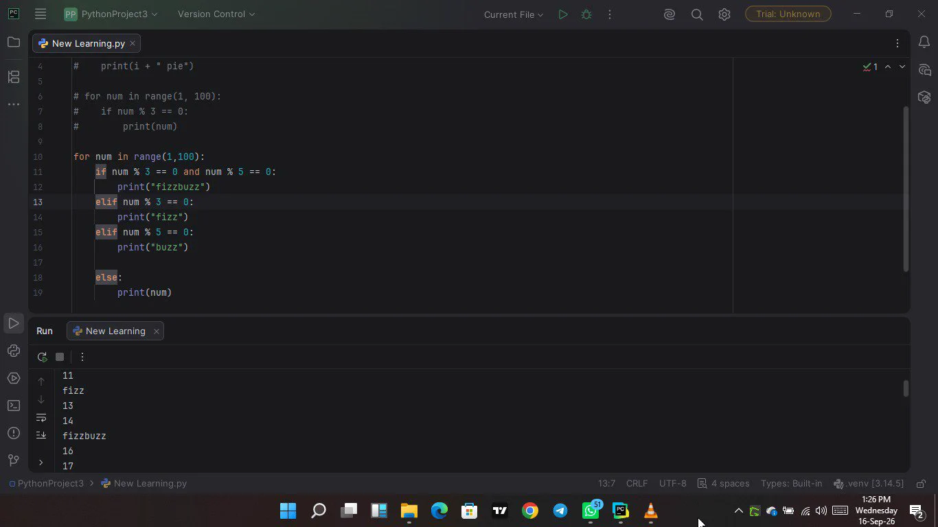 DON STEVE on X: "Python Learning — Day 2 🐍 Today I practiced "for ...