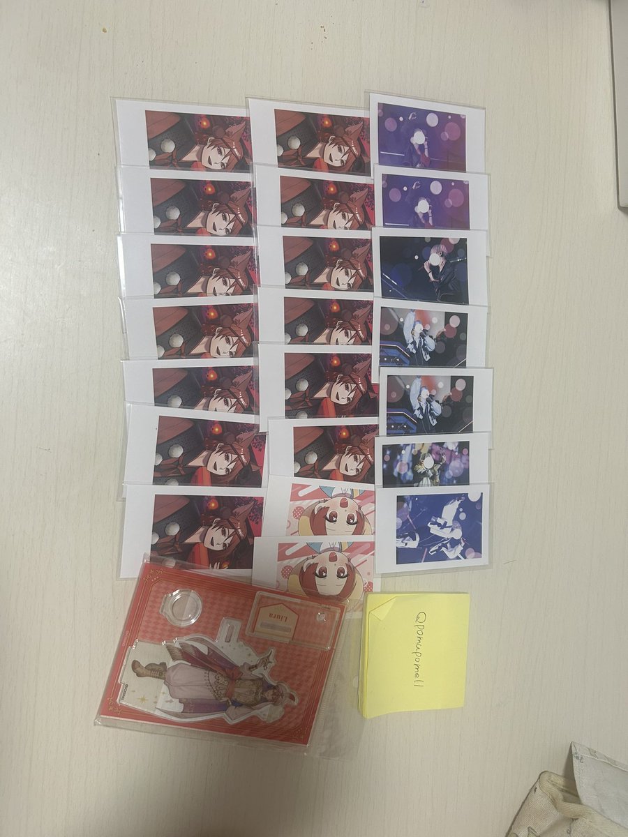pomupome11's tweet photo. 【求】 買取
【譲】画像のもの

希望額を提示お願いいたします。
取り置きも可能です。
検索よりお気軽にお声掛けください。
#いれいすグッズ買取
#いれいすグッズ交換 https://t.co/2bLBjDpXrx