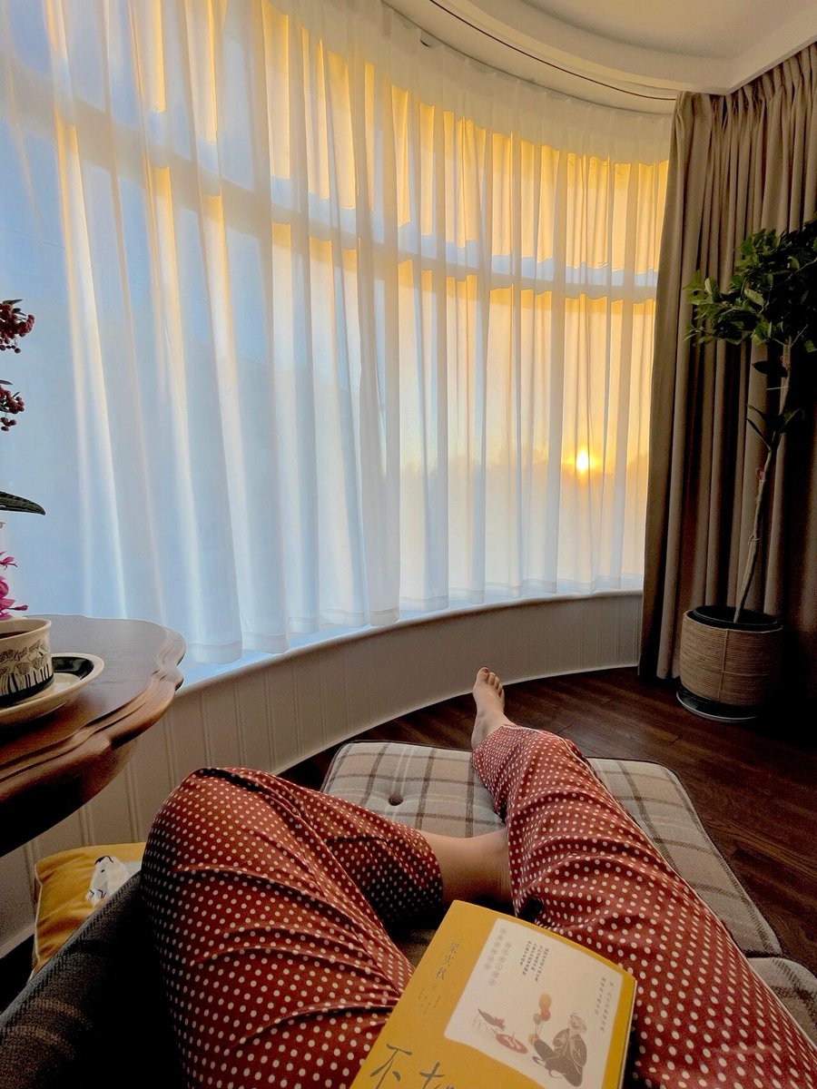 nydmkj's tweet photo. Just finished my Sunday lazy day — curled up on the couch with a warm mug of tea and a good book, no plans, no rush, just cozy vibes at home ， https://t.co/yx3z7zqB3B