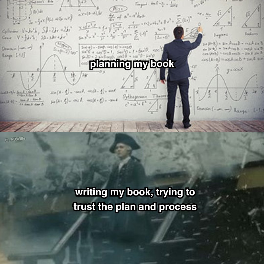 Writers_Write's tweet photo. Trust the process #writingmemes #writerslife #writingcommunity https://t.co/G2smIEsG5C