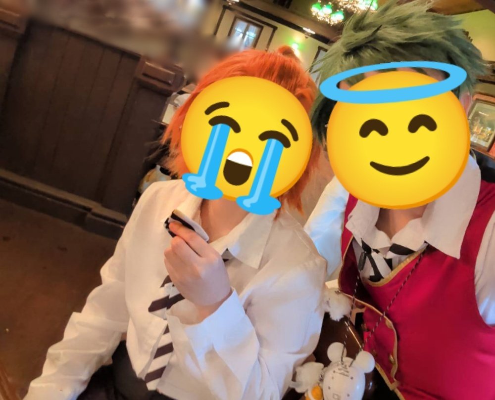 uminekohoshi's tweet photo. 悲報
Dハロ初日でやらかす🍛👔
#Dハロ仮装2026 https://t.co/mcgFZu6rNv