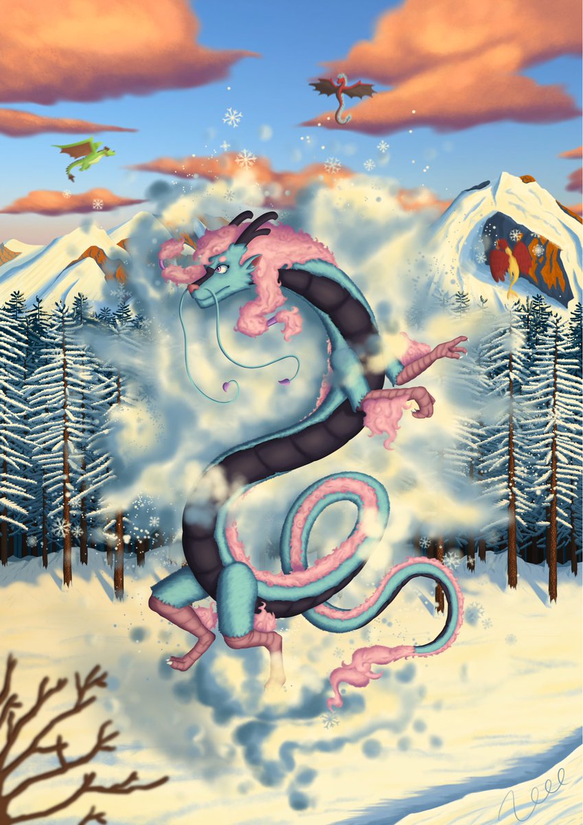the_ice_nova's tweet photo. @ttv_janner Hi ! I’m Nauri, and I like drawing dragons ! https://t.co/Zgk9C6AmAL