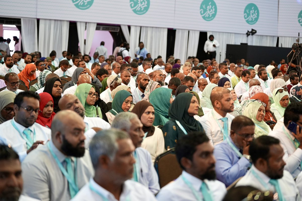 peoplesidemv's tweet photo. ކޮންގްރެސް ފޯރި 2026

#PNCCongress2026
#DhiveheengeRaajje https://t.co/10Wt4OFLiD