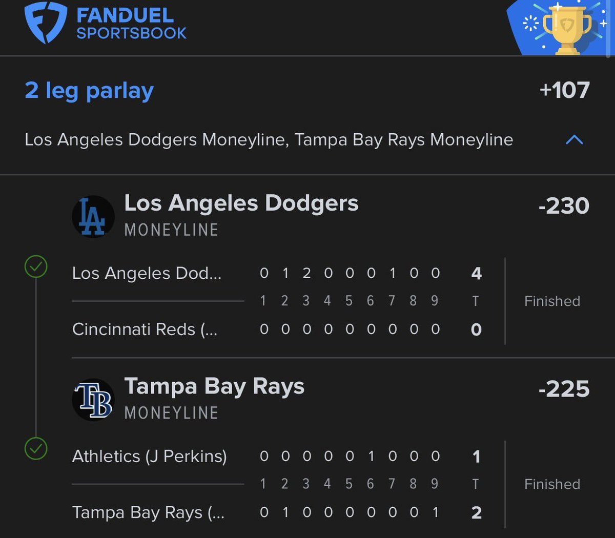 bigdrewoffs's tweet photo. Good morning ☀️

Blue jays ML -134 1u✖️
💎Orioles/Mets U 8.5 -120 1u🪝
Red sox ML -124 1u✖️
Marlins ML +128 1u✅
Jones HR✅
Lowe HR✅
Alonso HR✅
Ladder day 2✅

Overall down 1.2 units yesterday. Always 100% transparent 💯 https://t.co/L0ZGgOAEdI