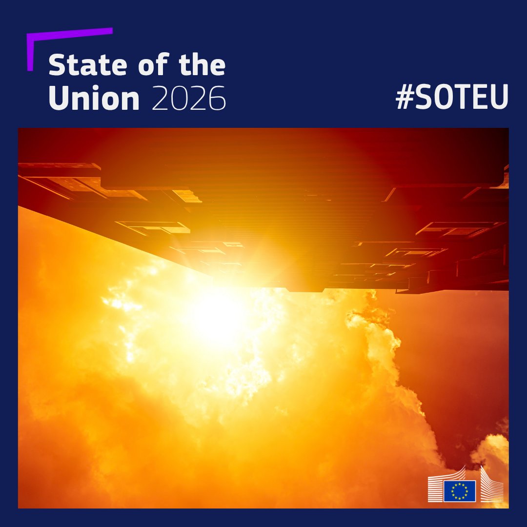 EC_HERA's tweet photo. “We need better early warning systems and better #health preparedness”.

President @vonderleyen at #SOTEU2026 on Europe’s response to growing climate risks.

At DG HERA, #preparedness means anticipating health threats and being ready to respond when crises hit. https://t.co/wAkiCK2k1S