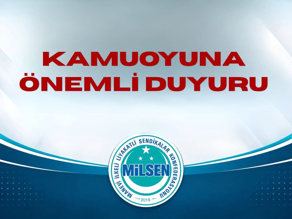 mucahit2929's tweet photo. KAMUOYUNA ÖNEMLİ DUYURU

Bugün kamuoyuna yansıyan haberlerde sendikalara yazılım hizmeti sağladığı belirtilen ‘Aydo Yazılım’ isimli firmaya yönelik olarak, Milli İstihbarat Teşkilatı koordinasyonunda Siber Güvenlik Başkanlığı tarafından yürütülen bir operasyon gerçekleştirilmiştir. 

MİL-SEN Konfederasyonu ve bağlı sendikalarımızın Aydo Yazılım ile bugüne kadar herhangi bir sözleşmesi, hizmet alımı, yazılım anlaşması veya ticari iş birliği kesinlikle bulunmamıştır. Söz konusu firma ile geçmişte de hâlihazırda da herhangi bir çalışmamız olmamıştır.

Ayrıca kamuoyunda isim benzerliği nedeniyle oluşabilecek yanlış anlaşılmaların önüne geçmek adına özellikle belirtmek isteriz ki Sağlık Mil-Sen isimli sendika, MİL-SEN Konfederasyonu'na bağlı bir sendika değildir.

Kamuoyuna saygıyla duyurulur.

Mücahit ÇELİK 
Mil-Sen Konfederasyonu
Genel Başkanı