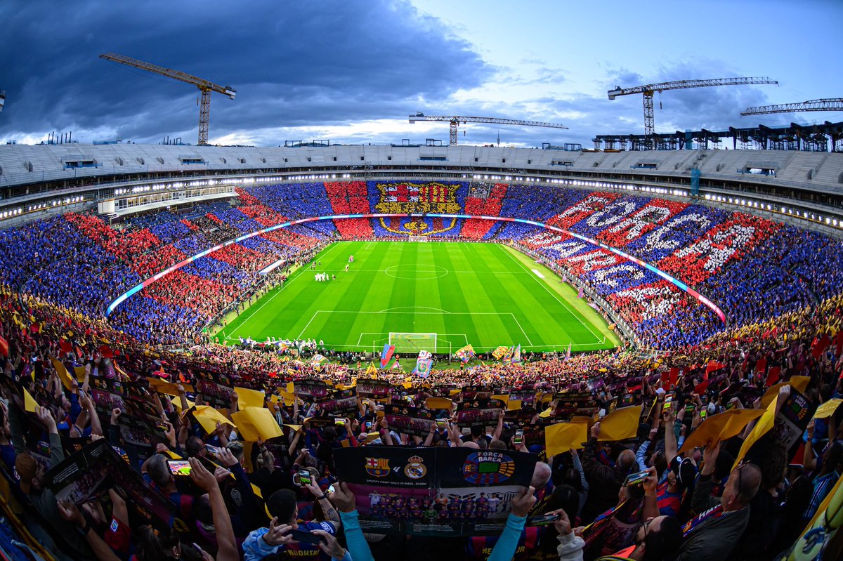 carpetasFCB's tweet photo. 📁 @FCBRAC1 

❗El Barça espera aumentar parcialmente la capacidad del Camp Nou a entre 70.000 y 72.000 espectadores durante los primeros meses de 2027 https://t.co/W6CMbhXYcc