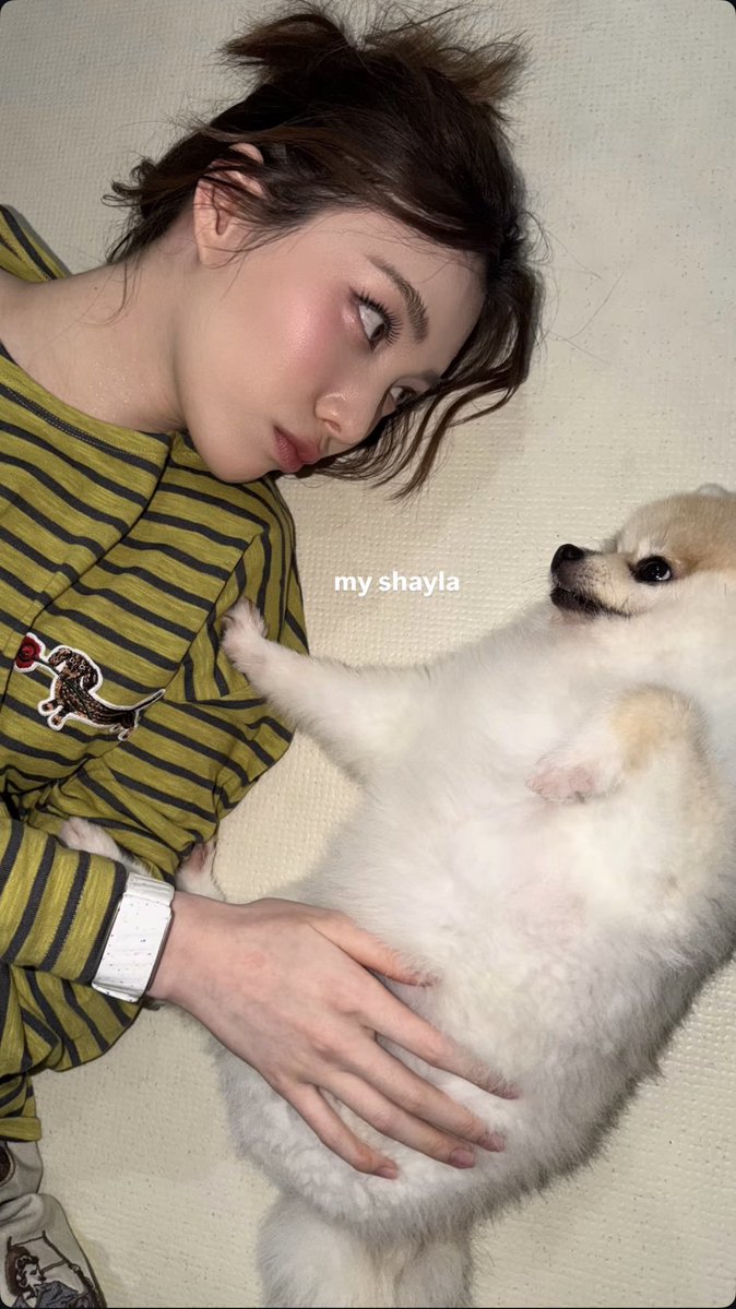 ormsmamihome's tweet photo. 20250916 - Orm has updated her new IG story. 

my shayla

#ออมกรณ์นภัส #OrmKornnaphat https://t.co/euuWmhBir3