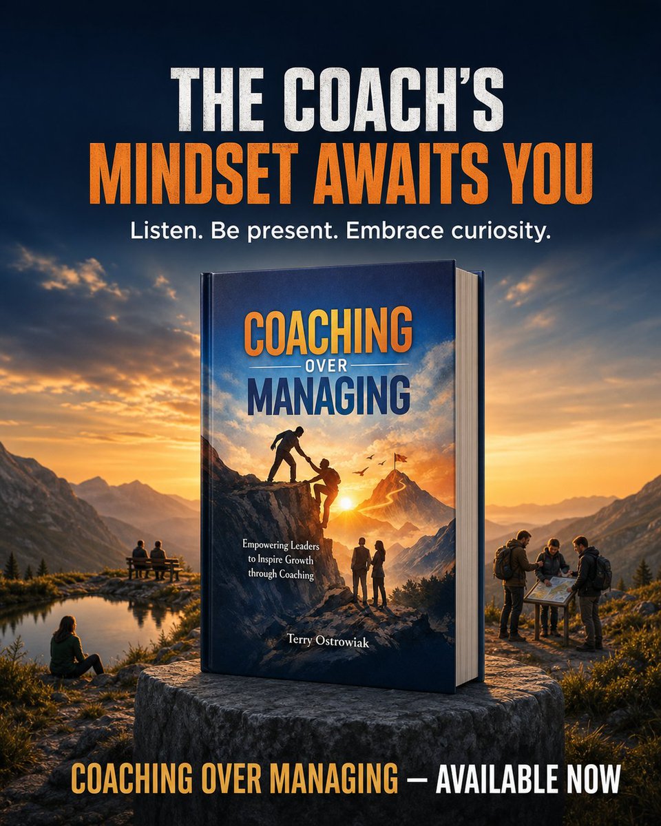 BizCatalyst's tweet photo. Mindfulness grounds your leadership. An open mindset unlocks innovation.

Order Coaching Over Managing today → https://t.co/ojWok75cs2

#coachingovermanaging #terryostrowiak #coachingmindset #activelistening #Mindfulness #LeadershipTransformationnel #TeamCulture #Coaching https://t.co/2vLbGoFxTn