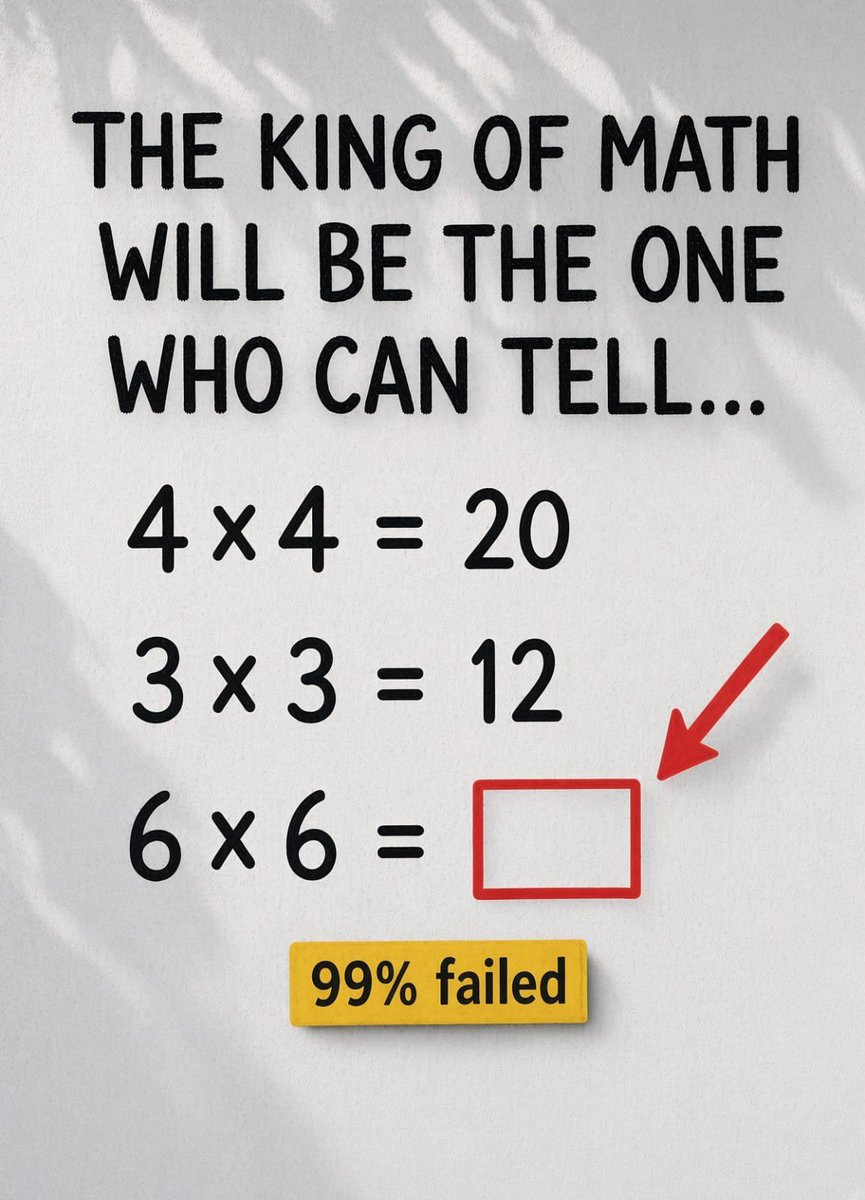 Simii0__'s tweet photo. Only King of math will be the one who can Tell 

Answer without Calculator https://t.co/FVW5Ro0oC0
