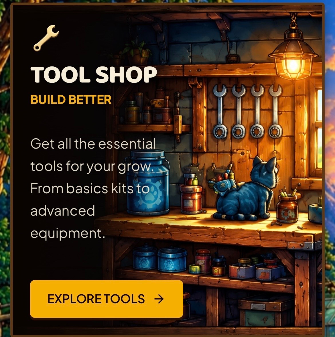 GuruBudWeedFarm's tweet photo. A farmer is only as good as his tools. 🛠️🌱
Ted’s got a few things cooking in the shop.

The farm is getting better, one upgrade at a time. 🌱

$WEED https://t.co/WTs0myyTOX