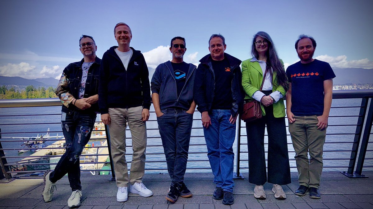 christianliebel's tweet photo. Back from the W3C TAG F2F in Vancouver — thanks to Apple for hosting us! 🇨🇦

✅ New finding coming on Web Install: installing web apps is a core platform feature, UX must be obvious
✅ Guidance on global user agent components
✅ XML 1.1 → obsolete

Great dev meetup with @VanJS! https://t.co/h14lzd5kXd